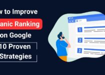 How to Improve Organic Ranking on Google